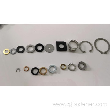 External tooth lock washers alloy steel washer Zinc Plated Toothed lock Washers
